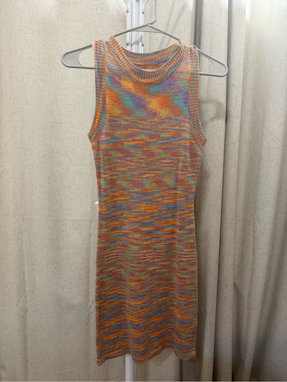 Beige Botany brand fitted dress size small